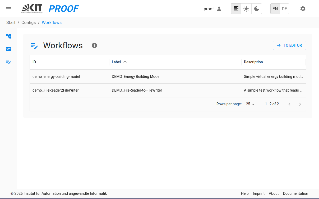 Workflows