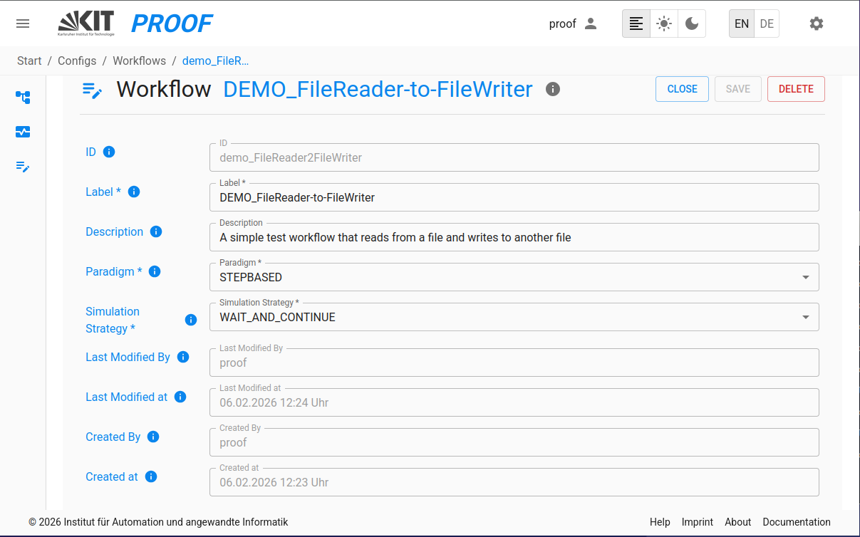 Configure Workflow Settings